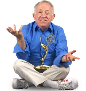 Leslie Jordan Instagram - Here’s Leslie showing off his Emmy for his role on Will and Grace.  He would often brag about working with @meganomullally and would say “it’s like a tsunami of comedy genius just smacked you in the face.” As much as he loved social media, he wanted to be known for his acting.  As for the Emmy, he said it was the only woman he ever slept with.