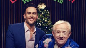 Leslie Jordan Instagram - Happy Thanksgiving to all.  About a year ago, Leslie worked on a recording with his dear friends @mrcheyennejackson,  @travishoward, and @dannymyrick.  Please take a moment to watch the short video introduction to the song — Little Drummer Boy/Peace On Earth.  Guess who the little drummer is?  Swipe left to hear a clip of the song.