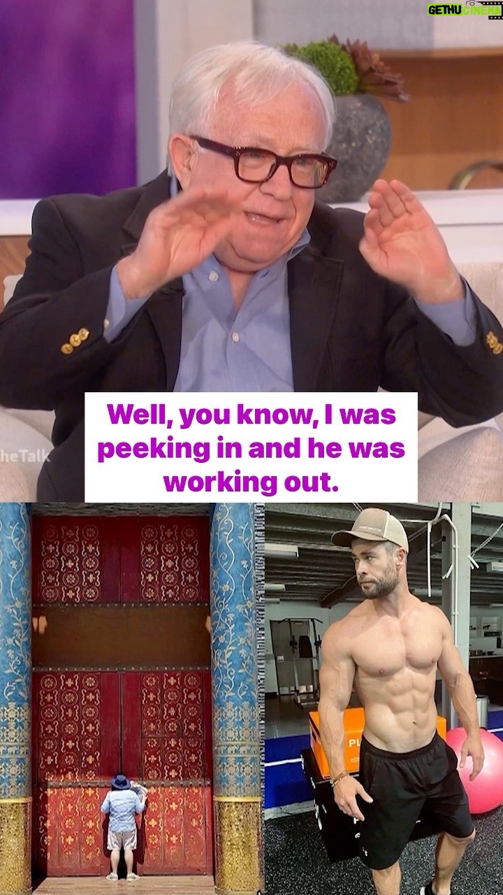 Leslie Jordan - 119.8K Likes - This interaction between @thelesliejordan & @chrishemsworth is EVERYTHING!