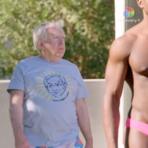 Leslie Jordan Instagram - My dear friend @trixiemattel had me over for a cameo on his show #TrixieMotel — it’s streaming now on @discoveryplus.  If you’re bored, check it out.  Oh, and don’t judge me 😂.