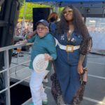 Leslie Jordan Instagram - @brittneyspencer and I just dropped into a whole new mood listenin’ to @thewarandtreaty. Drop it back, Britt! ❤️ Love my music family
