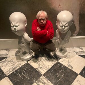 Leslie Jordan Instagram - I am poutin’. Santa didn’t bring me a bride doll or my easy bake oven. Maybe next year?  Wishing you all the best Christmas ever. Love. Light. Leslie. @perrylanehotel