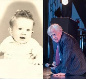 Leslie Jordan Instagram - How it started and how it’s going.  Forgive me but, I don’t know who to give photo credit to for either photo. 😀