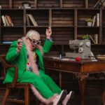 Leslie Jordan Instagram - Here is a photo from a photo shoot Leslie did for a magazine. He agreed to the photo shoot if his payment would go to @ebresearch, his charity.