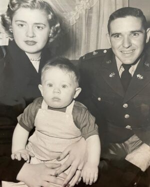 Leslie Jordan Instagram - Leslie with mama and daddy.  It really doesn’t get any cuter than this.  Leslie, we miss you every day.