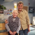 Leslie Jordan Instagram - Leslie and @jamesbrolin_. Two great actors, one famous heartthrob.