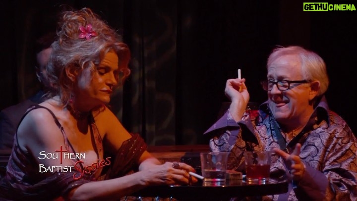 Leslie Jordan Instagram - Here’s a fun little clip of Leslie with Dale Dickey in a @delshores play and movie called Southern Baptist Sissies. Also, Leslie did not smoke or drink, he’s plying a character named Peanut.