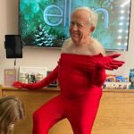 Leslie Jordan Instagram - Happy Holidays, y’all. From Dec 2021 when Leslie played Elf on the Shelf for a skit on the @ellendegeneres show. We miss you, Leslie !!!!!