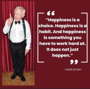 Leslie Jordan Instagram - He believed it and he lived it.