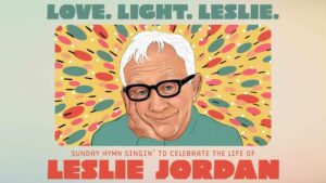 Leslie Jordan Instagram - Last night we celebrated Leslie and a life well lived and loved.  In true Leslie fashion, it was a night of stories, music and comedy.  Thank you to the City of @chattanooga, @delshores, @leannemorgancomedy, @travishoward and @dannymyrick. As Leslie would say, “you done good.” This is a clip of a video reel from the evening.  Cover photo art by @abby_giuseppe