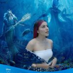 Lesslie Polinesia Instagram - En la premier mundial de #LaSirenita 🌊🩵 que hermosa película disfrute mucho venir a Los Angeles para ver la nueva película de @disneystudiosla Los Angeles, California