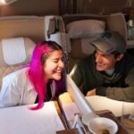 Lesslie Polinesia Instagram - No he dejado de emocionarme y sentir adrenalina como si fuera la primera vez que viajo porque se que cada destino es una nueva experiencia que llena el alma y esta vez nos aventuramos a ir a Dubai 🇦🇪 gracias a Emirates que es parte de esta experiencia tan única e inolvidables 🤍✈️ Emirate of Dubai