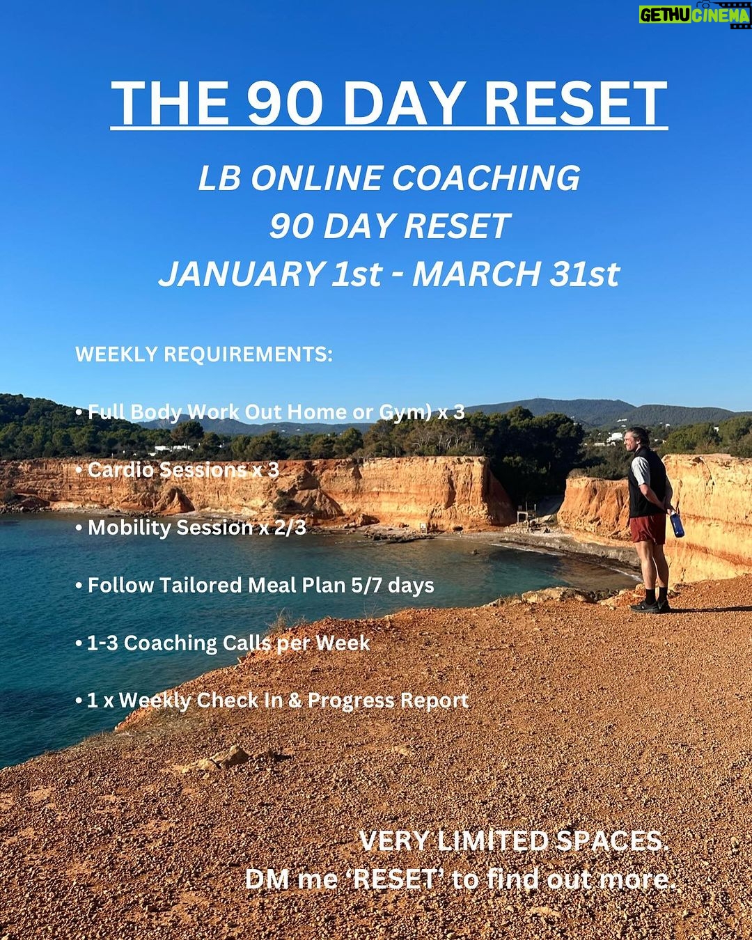 Lewis Bloor Instagram - I am embarking on a 90-day journey to maximise my 2024 Trajectory 🚀📈 DM me “RESET” to join the 2024 90 Day Reset! Let’s make these next three months epic. #NewYearNewYou #ElevateAndCrush #Redefine2024 #IgniteChange #2024Transformation #ResetJourney #DreamsToReality #ProgressCelebration #ResetModeActivated #ResetRevolution #ResetQuest #NewYearNewYou #ChallengeAccepted #ExtraordinaryYou #TransformWithMe #RewriteYourStory #ResetAndRise #FuelTheFireWithin #ResetAdventure #InfinitePossibilities #ResetVoyage