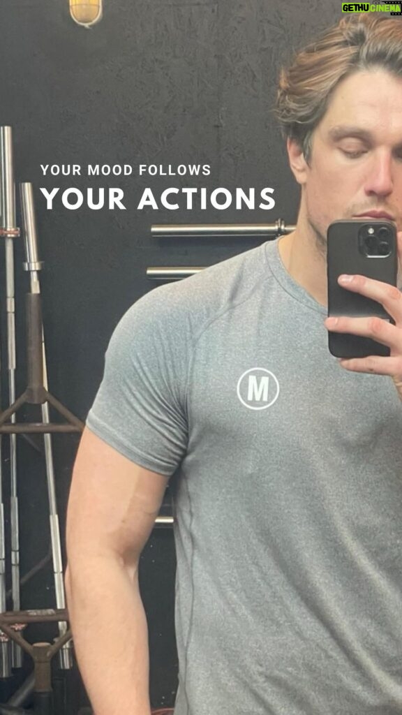 Lewis Bloor Instagram - 📈 YOUR MOOD SHOULD BE SET BY YOUR ACTIONS ✅ 📉 YOUR ACTIONS SHOULD NOT BE SET BY YOUR MOOD ❌ I’ve felt like hot dog shit since i got an ear infection last week. I had such a good rhythm with work, training, my clients, social life everythinf was going so well. Then i was forced to slow things down. I know my body has done the work to fight it off but after a few slow days my mood and motivation had shifted. I was less keen to run, to wake up early, to do content. All of it slowed because my mood was calling the shots. I wrote all of this down on paper and then decided to use it as fuel on a 5k run. The rest is history. Back in the game. Ready for a strong week ahead. When life gives you some shit you weren’t expecting. Stare it square in the eye and quietly whisper —- “THANKS FOR THE FUEL. LET’S F*CKING DANCE” …and get moving - your movement will effect your mood. The same goes for your lack of movement as well. The rules are the same for all of us. If you need a hand or fancy a chat, shout me. Stronger together whatever the weather. 🤝🚀 Big Love, LB 🚀 #ActionTaker #HardWorkPaysOff #GrindAndShine #ResultsDriven #AchievementUnlocked #SweatEquity #NoExcusesJustResults #FitnessJourney #SuccessMindset #MindBodyWin #EmpowerYourself #CommitToSuccess #DeterminationNation #ProgressNotPerfection #FitLifeFocus #TransformTuesday #SweatItOut #SuccessFeelsSweet #ConsistencyIsKey #EarnedNotGiven #ChallengeYourLimits #HardWorkHappyHeart #FitMindFitBody #BeYourOwnMotivation #StriveForGreatness #ActionEqualsResults #PushYourLimits #FitnessWins #OwnYourJourney #FeelGoodAfterTheGrind