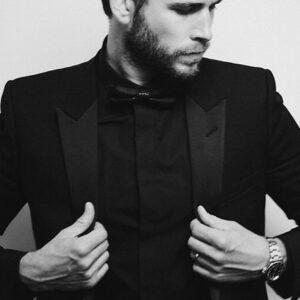 Liam Hemsworth Instagram - @ysl @anthonyvaccarello 📸 @chriscolls