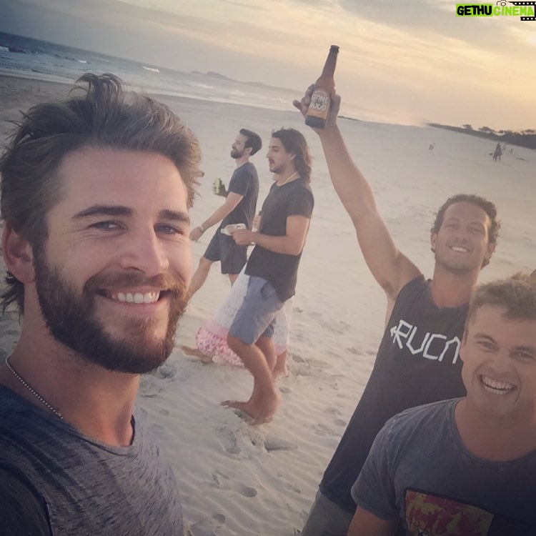 Liam Hemsworth Instagram - This was a fun day. Say 🧀