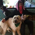 Liam Hemsworth Instagram – My dog posse and I (not all pictured here) are supporting young Aussies living with cancer by wearing @canteen_aus bandannas. #bandannaday is today in Australia so get behind this great cause and shop for your favorite style at www.supportbandannaday.com  And on a side note if you look closely 3 out of 4 of these dogs have their upper lips caught #perfectsnap 😛 #bandannaday @canteen_aus