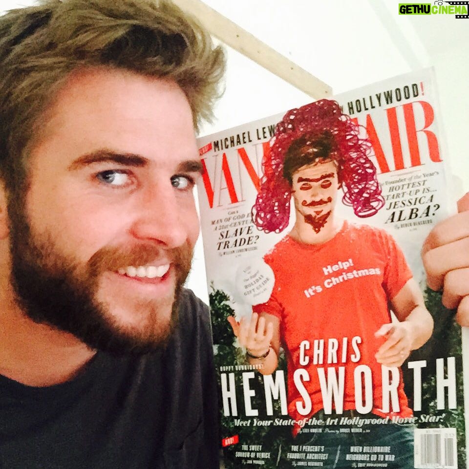 Liam Hemsworth Instagram - Really great cover bro! @chrishemsworth
