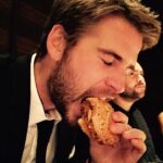 Liam Hemsworth Instagram - Had an epic dinner at the oldest vegetarian restaurant in the world!!! #hiltl #zurich