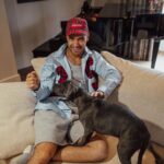 Liam Payne Instagram - Welcome to the family, Stanley! Our hearts are bigger with you in it 🐾🤍