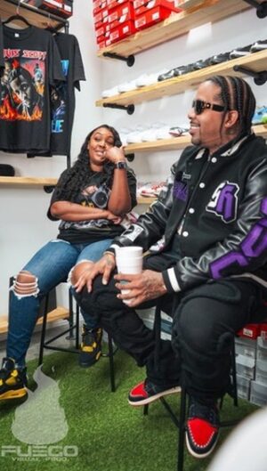 Lil' Flip Instagram - “Do Yo Big One” Worthing Wesley aka @lilflip713 we had a blast on this day and it will forever go down in history in our book ‼️Getting a chance to a interview on your childhood favorite rapper🍀🍀 and customize a tee for his latest Album 
•FULL INTERVIEW ON YOUTUBE “Customs By Brittany”
•DM ME FOR YOUR CUSTOM TEE AND INTERVIEW