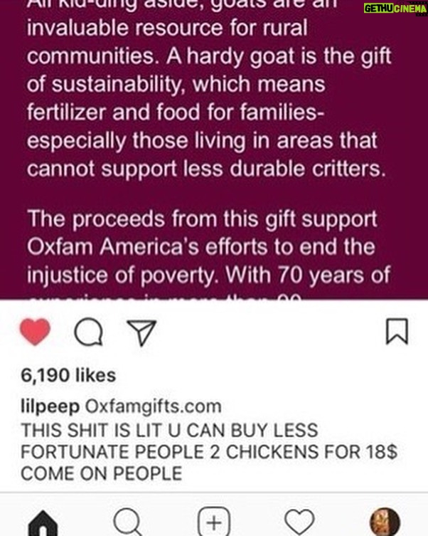Lil Peep Instagram - @oxfamamerica Valentine’s Day 2016