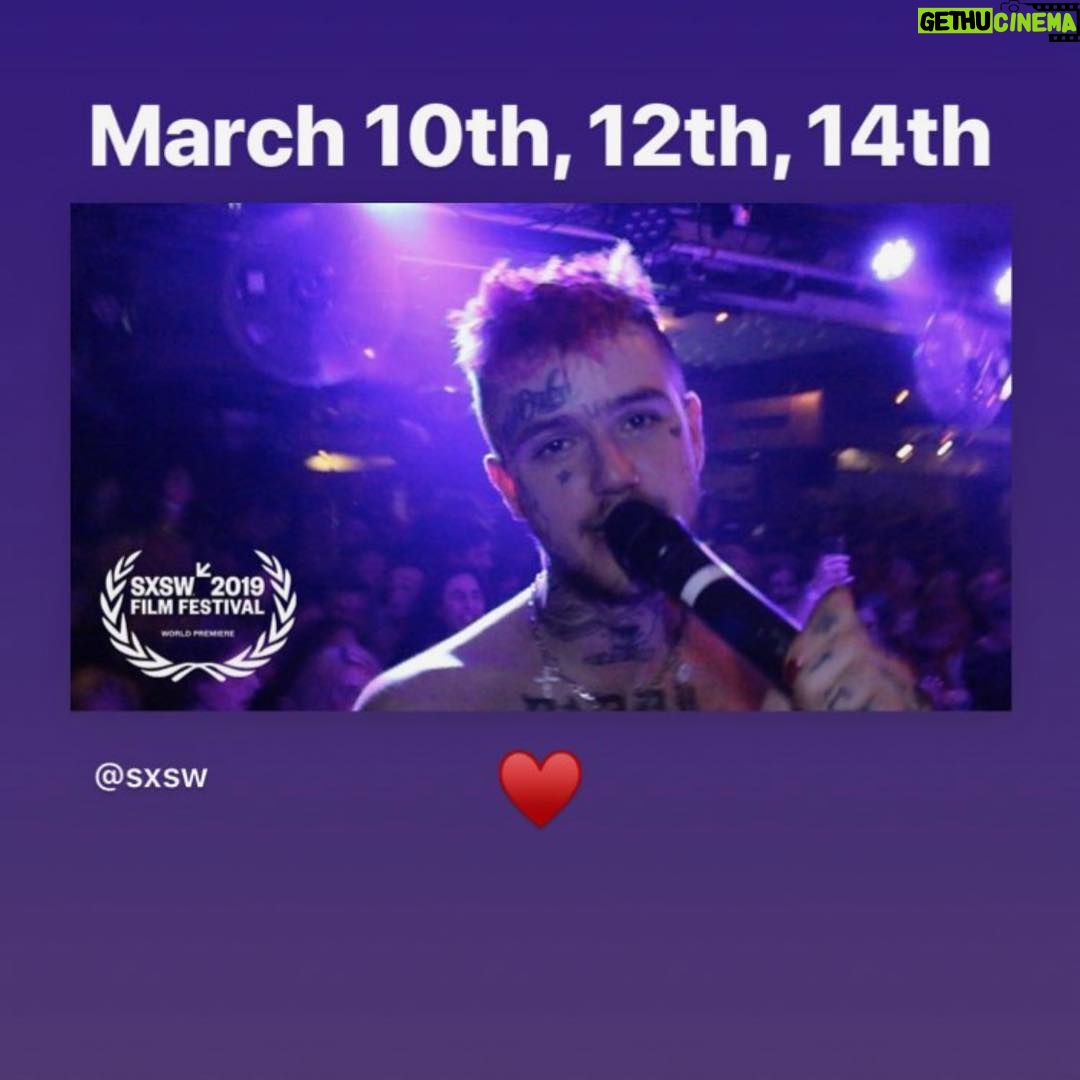 Lil Peep Instagram - Everybody’s Everything shows three times at the SXSW film festival in one week in Austin, TX—Can’t wait til fans can watch it in theaters worldwide! @everybodyseverythingmovie