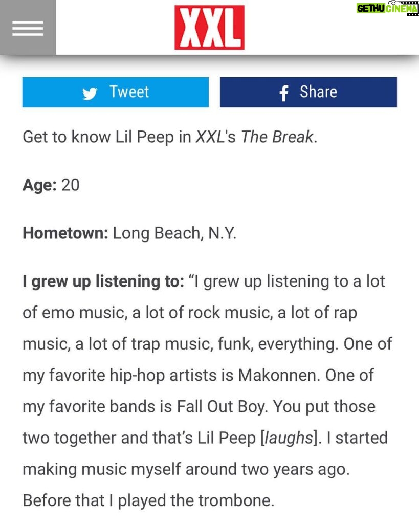 Lil Peep Instagram - I’ve Been Waiting #LilPeep4Ever