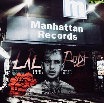 Lil Peep Instagram - ONE YEAR. #LilPeep4ever Manhattan Records（マンハッタンレコード）