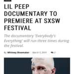 Lil Peep Instagram - Everybody’s Everything shows three times at the SXSW film festival in one week in Austin, TX—Can’t wait til fans can watch it in theaters worldwide! @everybodyseverythingmovie