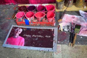 Lil Peep Instagram - To celebrate Gus’s 27th birthday, Oskar and I asked @overallmurals to paint another mural and they did an amazing job. Special thanks to @jasperpatch and @metzxart for their beautiful artistry and to @mmainenti for documenting their work for us. You can see this mural in person at 29 Wyckoff Ave, on the corner of Wyckoff Ave and Troutman street in Bushwick, Brooklyn. Special thank you also to @yoshinostudios for taking the photograph that served as the reference for this painting. If you come on November 1, Gus’s birthday, we will be doing something special in the neighborhood…