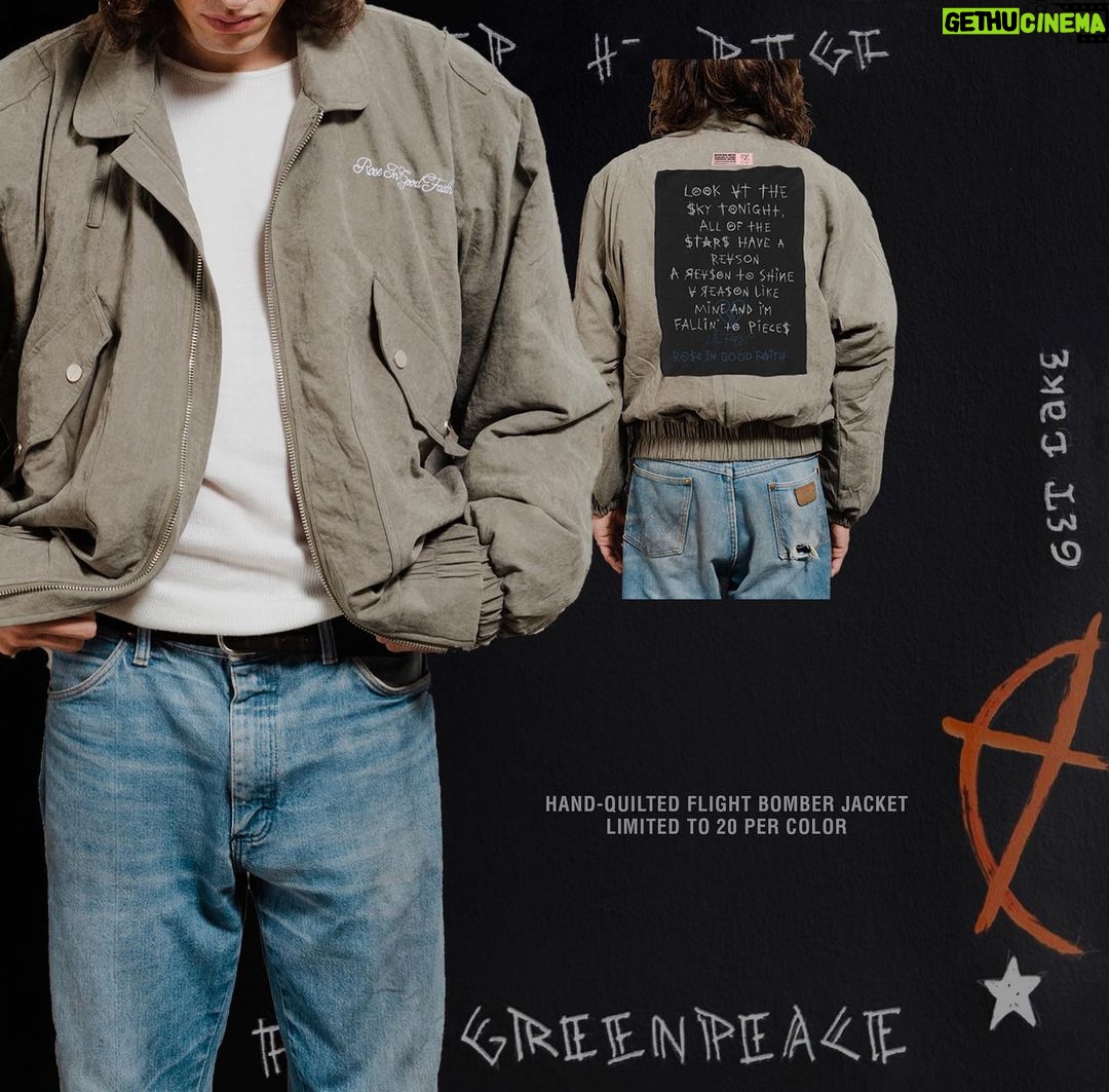Lil Peep Instagram - @roseingoodfaith @greenpeace 1 week only