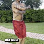 Lil Pump Instagram - Before & after LP2 IS OUT NOW LINK MY BIO