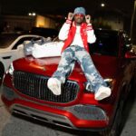 Lil Tjay Instagram - Do it for the times I was broke, I can’t forget !🦅 Richard Millie on my left I beat the trenches ima vet‼️ #toldyajan12 ❤️ ATL