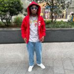 Lil Tjay Instagram - How u talking fashion u ain’t bringing up Tjay ??? 😇 I dooo this w a passion ✌🏾🚀 flyest young 🥷🏾 New York City Fashion Week