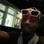 Lil Tjay Instagram - Riding round my city w 400 like I got no sense 🤭🙈 #stillstrivingforbetter #222outnow GOD'S CHILD