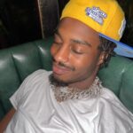 Lil Tjay Instagram - Drunk nights be a vibe > 🤧🥳 I’m so blessed! 🛐 #2grown.