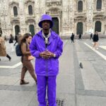 Lil Tjay Instagram - Fashion week NYC I’m ready 💜🗽❗️