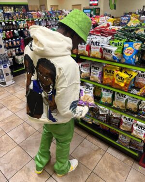 Lil Tjay Instagram - Forever in my 💙#llps🕊💫