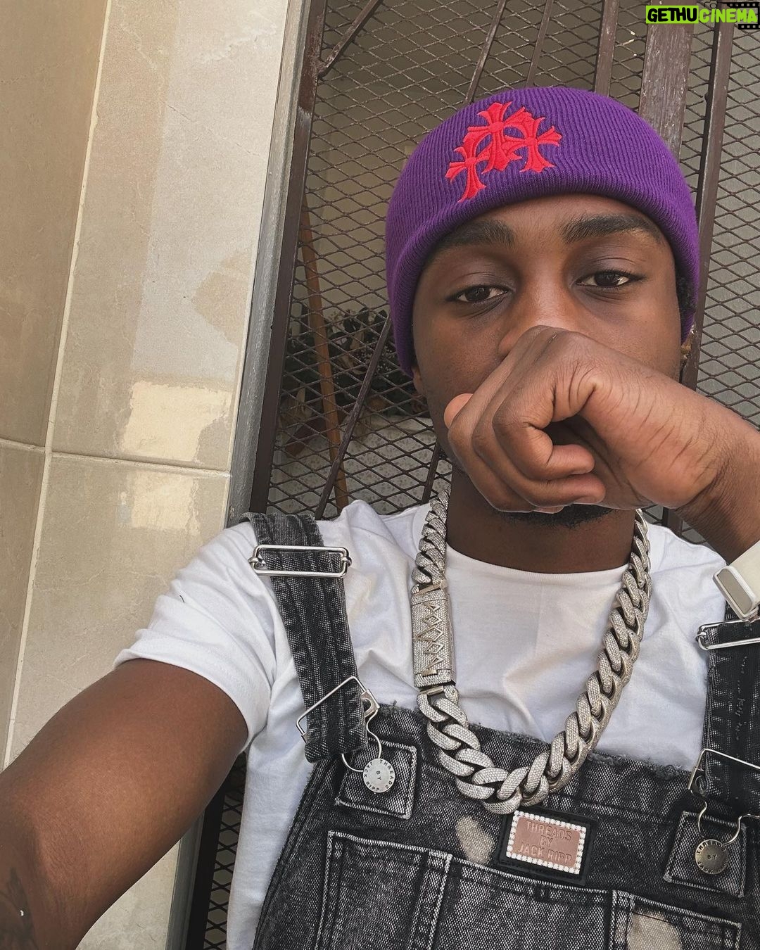Lil Tjay Instagram - Took a day off work to come nd smoke up w my Savage, R.I.P Smelly this never gonna stop…🕊️❤️ #smellydrive Santo Domingo, Dominican Republic