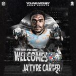 Lil Wayne Instagram - Welcome to the fam @jatyrecarter58 🤙🏾🤙🏾 #YMAPAA #HBCU