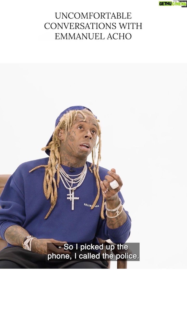 Lil Wayne - 511.9K Likes - I hope telling this story helps someone out there. Full interview on @emmanuelacho IG, FB, or YouTube now. #UncomfortableConversations