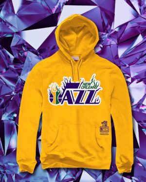 Lil Wayne Instagram - Teamed up with @bleacherreport & @mitchellandness to remix the original New Orleans Jazz jersey. 🤙🏾

Limited edition collection on sale now! Link in bio. Shoutout @pelicansnba