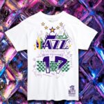 Lil Wayne Instagram - Teamed up with @bleacherreport & @mitchellandness to remix the original New Orleans Jazz jersey. 🤙🏾 Limited edition collection on sale now! Link in bio. Shoutout @pelicansnba