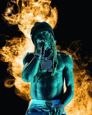 Lil Wayne Instagram - In my element! 🤙🏾 #PrayForHaiti