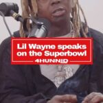 Lil Wayne Instagram – Lil Wayne shares his thoughts on wanting to perform at the Super Bowl next year in New Orleans 🔥🔥