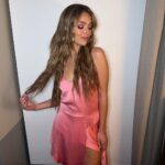 Lili Simmons Instagram - Thank you @stellamccartney for another amazing party and for the cutest outfit! I felt like a princess all night! 💖 And thank you to my bomb glam squad! @alixjm 💋 @mashyourhair 💇‍♀️