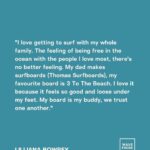 Lilliana Bowrey Instagram - @lillianabowrey believes the future of surfing is female ‘Girls have the same capabilities as boys, if you’re at Teahupo’o, I’m at Teahupo’o. If you’re at Pipe, I’m at Pipe’.