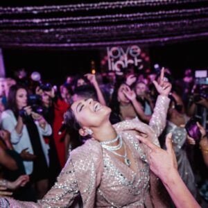 Lilly Singh Instagram - Hannjiiiiii ✨ Some of my favourite moments from #LoveAndLight2023 

I have zero pictures from the event on my phone. In fact, I don’t think I saw many people on their phone, period. Community anywhere is important, but I find more and more we’re only experiencing it online. In fact, we only measure moments, behavior and worth by what’s online these days. These pictures hold memories that a caption or IG post will never do justice to…and I love that. 

After the party, so many people texted me saying “your family and friends are so warm and welcoming,” and that makes me really proud. I’ve been to one too many events in my life where I walked in and immediately felt awkward. I felt this pressure to put on an act and find acceptance. That’s the opposite of what I want this annual event to be. Whether this is your 30th Diwali, or your first, this party will always be about unity, warmth and inclusion. That good, good energy is mandatory.

Grateful for these moments. This is love 💜

📸: @alanvphotos
