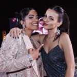 Lilly Singh Instagram - Hannjiiiiii ✨ Some of my favourite moments from #LoveAndLight2023 I have zero pictures from the event on my phone. In fact, I don’t think I saw many people on their phone, period. Community anywhere is important, but I find more and more we’re only experiencing it online. In fact, we only measure moments, behavior and worth by what’s online these days. These pictures hold memories that a caption or IG post will never do justice to…and I love that. After the party, so many people texted me saying “your family and friends are so warm and welcoming,” and that makes me really proud. I’ve been to one too many events in my life where I walked in and immediately felt awkward. I felt this pressure to put on an act and find acceptance. That’s the opposite of what I want this annual event to be. Whether this is your 30th Diwali, or your first, this party will always be about unity, warmth and inclusion. That good, good energy is mandatory. Grateful for these moments. This is love 💜 📸: @alanvphotos